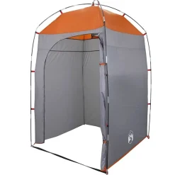 vidaXL Tienda de ducha impermeable Gris Hot
