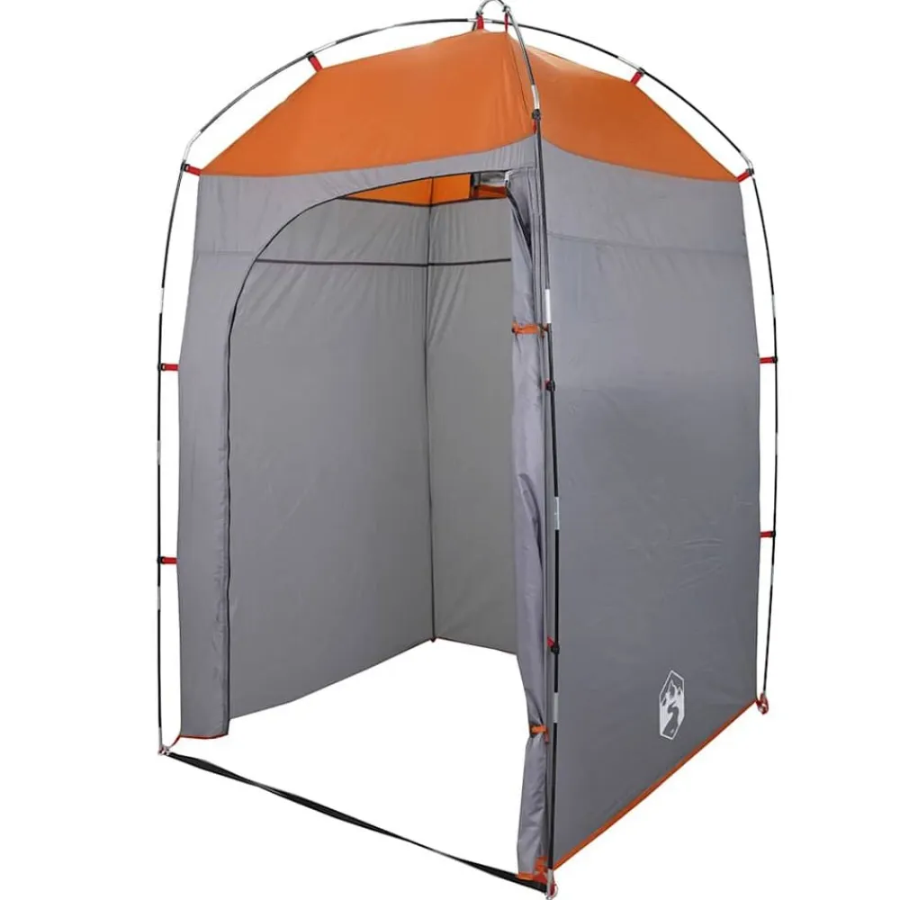 vidaXL Tienda de ducha impermeable Gris Hot