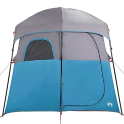 vidaXL Actividades Al Aire Libre-Tienda de ducha para 2 personas impermeable