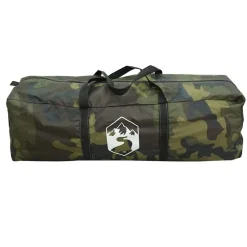 vidaXL Tienda de ducha para 2 personas impermeable Camuflaje Hot