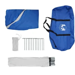vidaXL Tienda de fiesta impermeable Azul Outlet