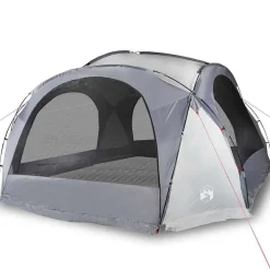 vidaXL Tienda de fiesta impermeable blanco y Gris Outlet