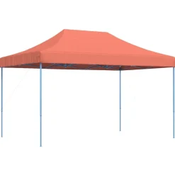 vidaXL Tienda de fiesta plegable Pop-Up 440x292x315 cm Terracota Discount