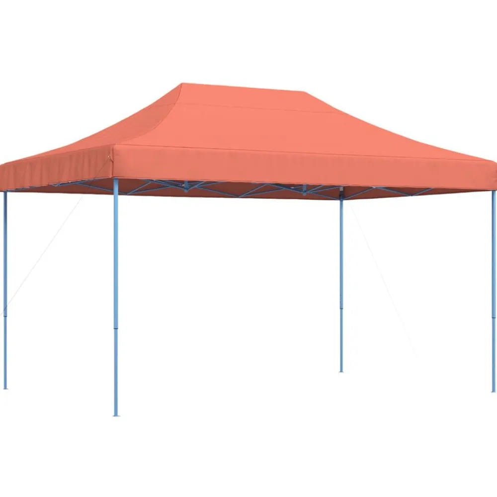 vidaXL Tienda de fiesta plegable Pop-Up 440x292x315 cm Terracota Discount