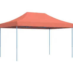 vidaXL Tienda de fiesta plegable Pop-Up 440x292x315 cm Terracota Discount