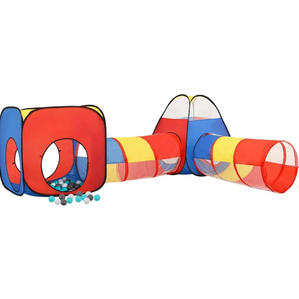 vidaXL Tienda de juego de niños con 250 bolas 90x264x90 cm Multicolor 1 Outlet