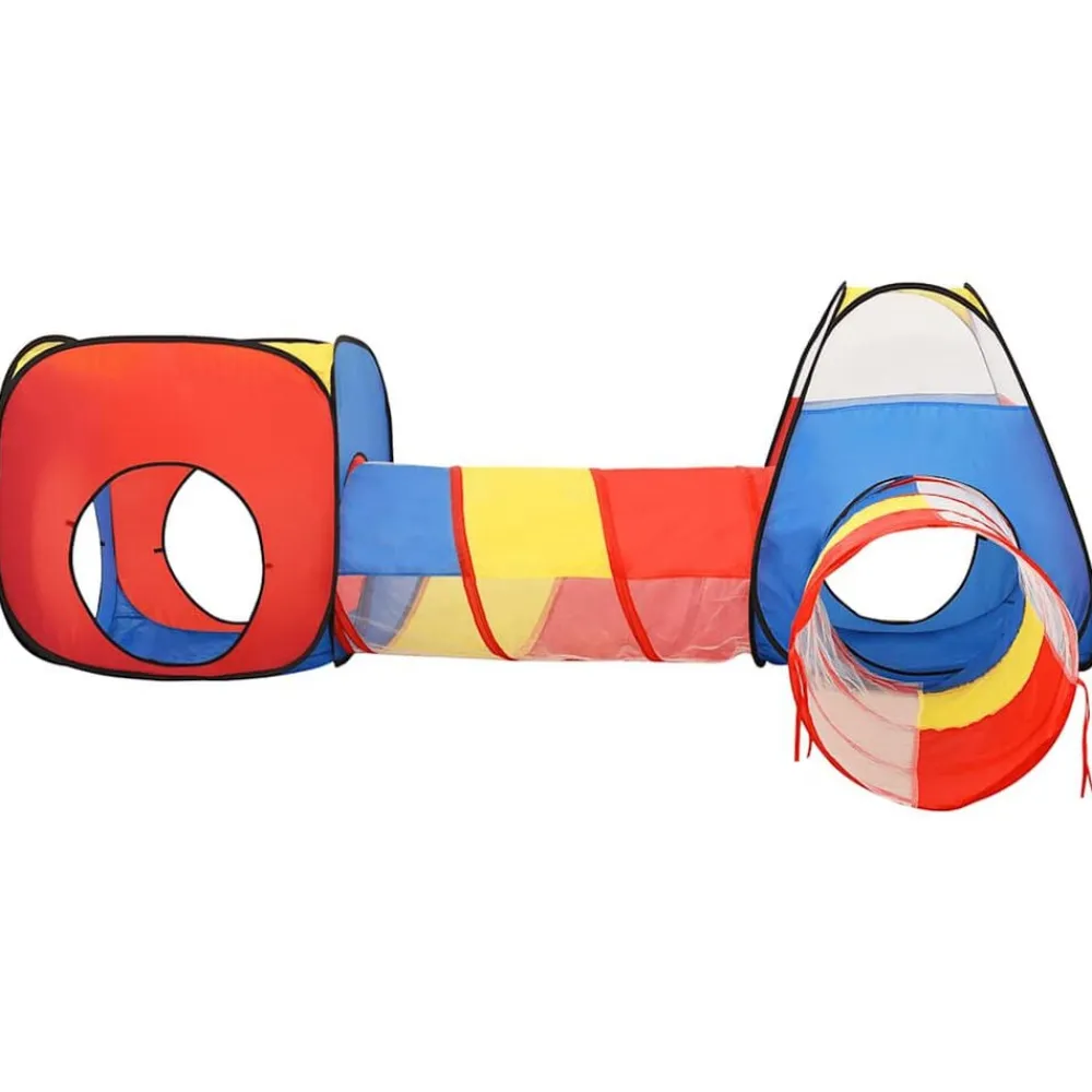vidaXL Tienda de juego de niños con 250 bolas 90x264x90 cm Multicolor 1 Outlet