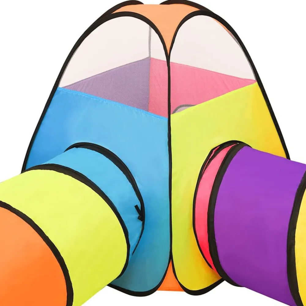 vidaXL Tienda de juego de niños con 250 bolas 90x264x90 cm Multicolor 1 Best