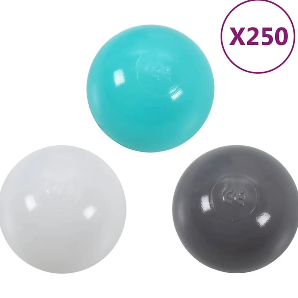vidaXL Tienda de juego de niños con 250 bolas 90x264x90 cm Multicolor 1 Best