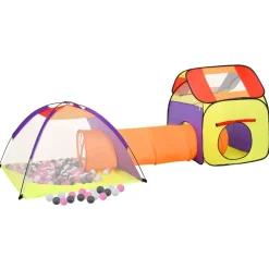 vidaXL Tienda de juego de niños con 250 bolas multicolor 338x123x111cm Multicolor 2 Hot