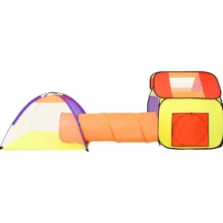 vidaXL Tienda de juego de niños con 250 bolas multicolor 338x123x111cm Multicolor 2 Hot