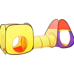 vidaXL Tienda de juegos niños con 250 bolas 255x80x100cm Multicolor Sale