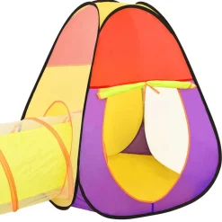 vidaXL Tienda de juegos niños con 250 bolas 255x80x100cm Multicolor Sale