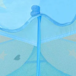 vidaXL Tienda de juegos para niños con 250 bolas azul 102x102x82 cm Multicolor Discount