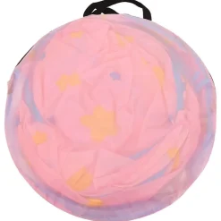 vidaXL Tienda de juegos para niños rosa 301x120x128 cm Discount