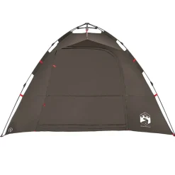 vidaXL Tienda de pesca 4 personas apertura rápida marrón Marr&oacute;n Hot