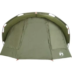 vidaXL Actividades Al Aire Libre-Tienda de pesca 5 personas impermeable oliva