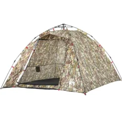 vidaXL Tienda de pesca 4 personas apertura rápida Camuflaje Clearance