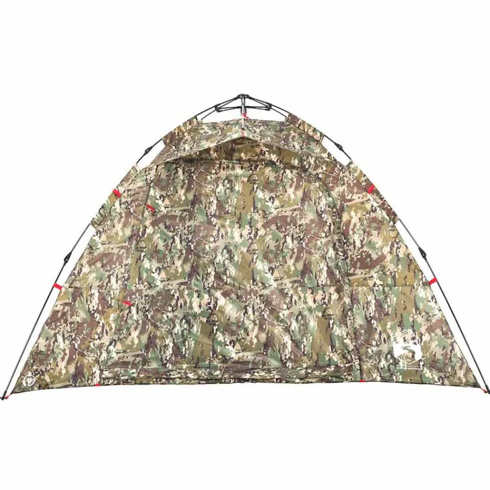 vidaXL Tienda de pesca 4 personas apertura rápida Camuflaje Clearance