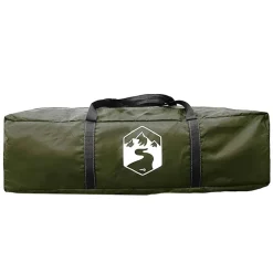 vidaXL Tienda de pesca 2 personas impermeable oliva Verde