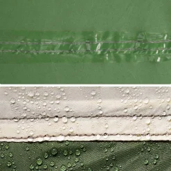 vidaXL Tienda de pesca impermeable Verde oliva Clearance