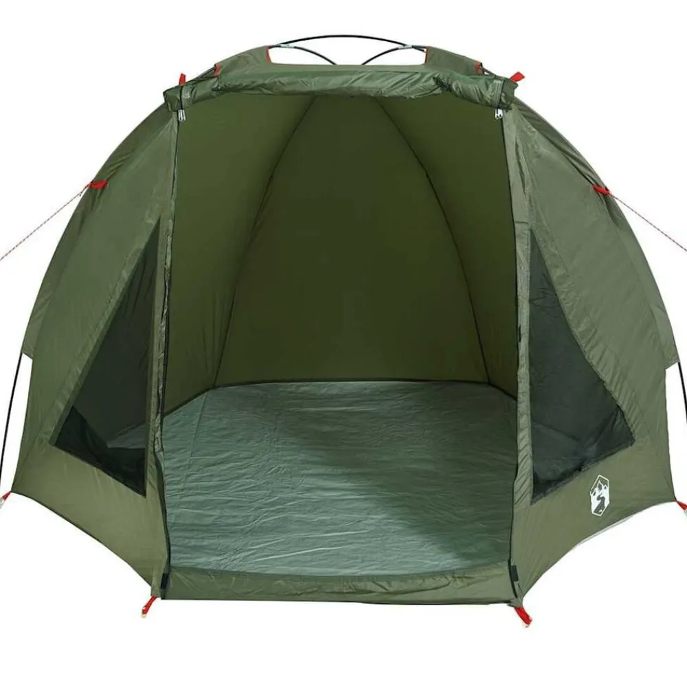 vidaXL Tienda de pesca impermeable Verde oliva Clearance