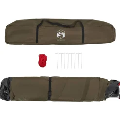 vidaXL Actividades Al Aire Libre-Tienda de pesca para 4 personas apertura rápida