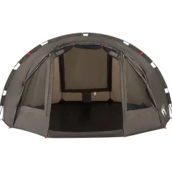vidaXL Actividades Al Aire Libre-Tienda de pesca para 4 personas impermeable marrón