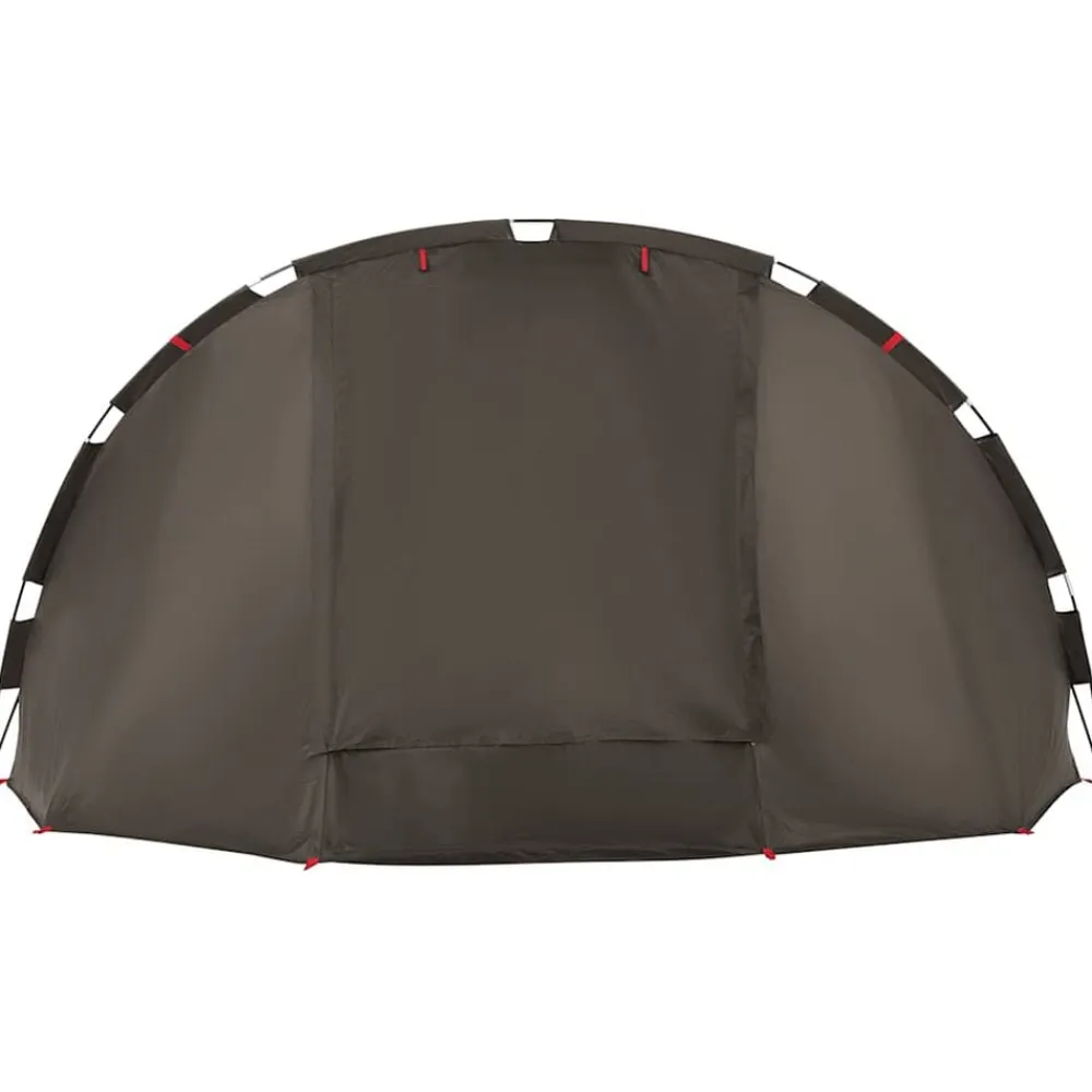 vidaXL Actividades Al Aire Libre-Tienda de pesca para 4 personas impermeable marrón