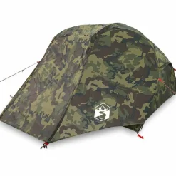 vidaXL Tienda de pesca para 3 personas impermeable Camuflaje Online