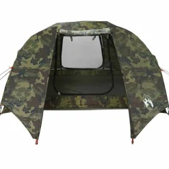 vidaXL Tienda de pesca para 3 personas impermeable Camuflaje Online