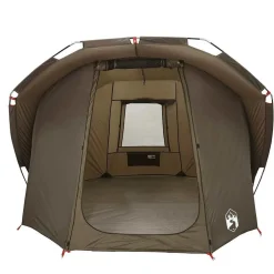 vidaXL Tienda de pesca para 4 personas impermeable marrón Marr&oacute;n Online