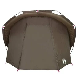 vidaXL Tienda de pesca para 4 personas impermeable marrón Marr&oacute;n Online