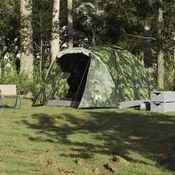 vidaXL Actividades Al Aire Libre-Tienda de pesca para 2 personas impermeable