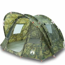 vidaXL Tienda de pesca para 2 personas impermeable Camuflaje Best