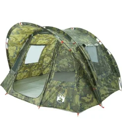 vidaXL Tienda de pesca para 2 personas impermeable Camuflaje Best