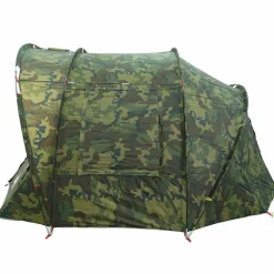 vidaXL Tienda de pesca para 2 personas impermeable Camuflaje Best