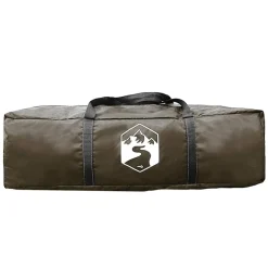 vidaXL Tienda de pesca para 5 personas impermeable Gris