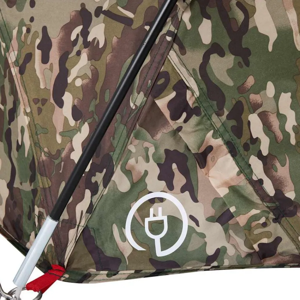 vidaXL Actividades Al Aire Libre-Tienda de pesca para 4 personas impermeable