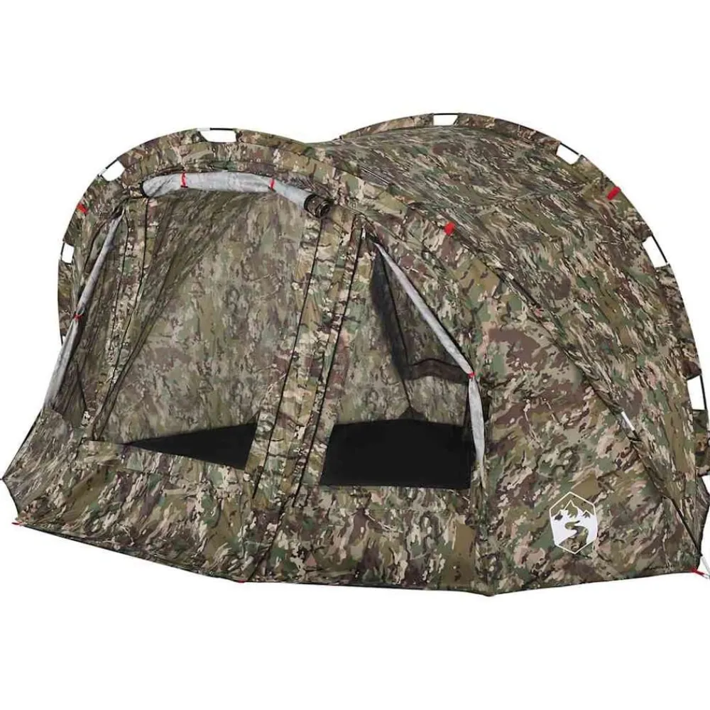 vidaXL Actividades Al Aire Libre-Tienda de pesca para 4 personas impermeable