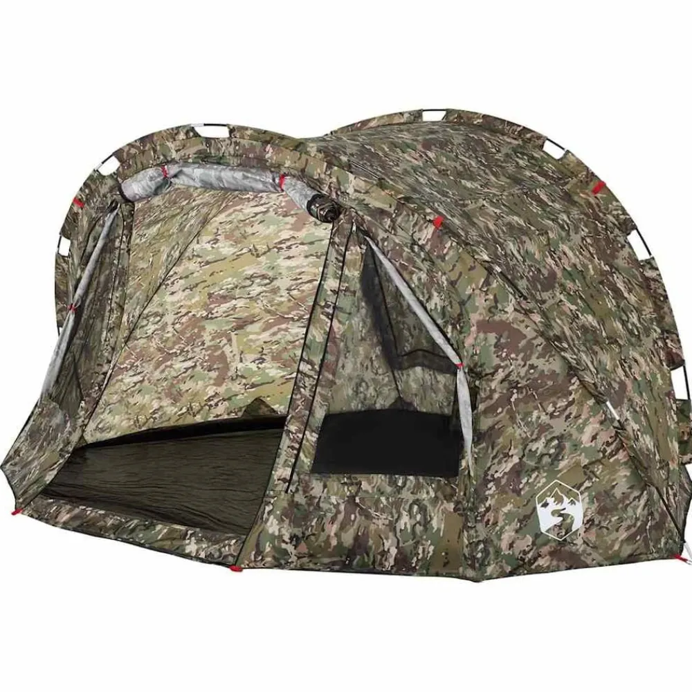vidaXL Actividades Al Aire Libre-Tienda de pesca para 4 personas impermeable