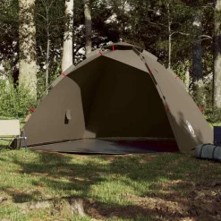 vidaXL Actividades Al Aire Libre-Tienda de pesca para 4 personas apertura rápida
