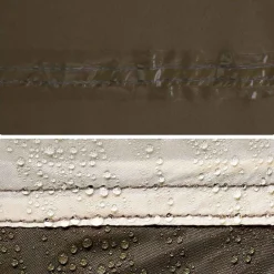 vidaXL Tienda de pesca para 3 personas impermeable marrón Marrón
