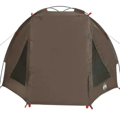 vidaXL Tienda de pesca para impermeable marrón Marrón Outlet