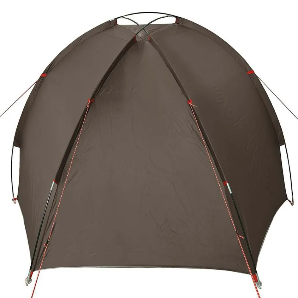 vidaXL Tienda de pesca para impermeable marrón Marrón Outlet