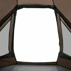 vidaXL Tienda de pesca para impermeable marrón Marrón Outlet