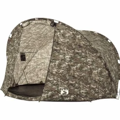 vidaXL Tienda de pesca para 5 personas impermeable Camuflaje Outlet