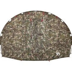 vidaXL Tienda de pesca para 5 personas impermeable Camuflaje Outlet