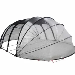 vidaXL Tienda de piscina tipo cúpula 538 x 440 x 204 cm Transparente Online