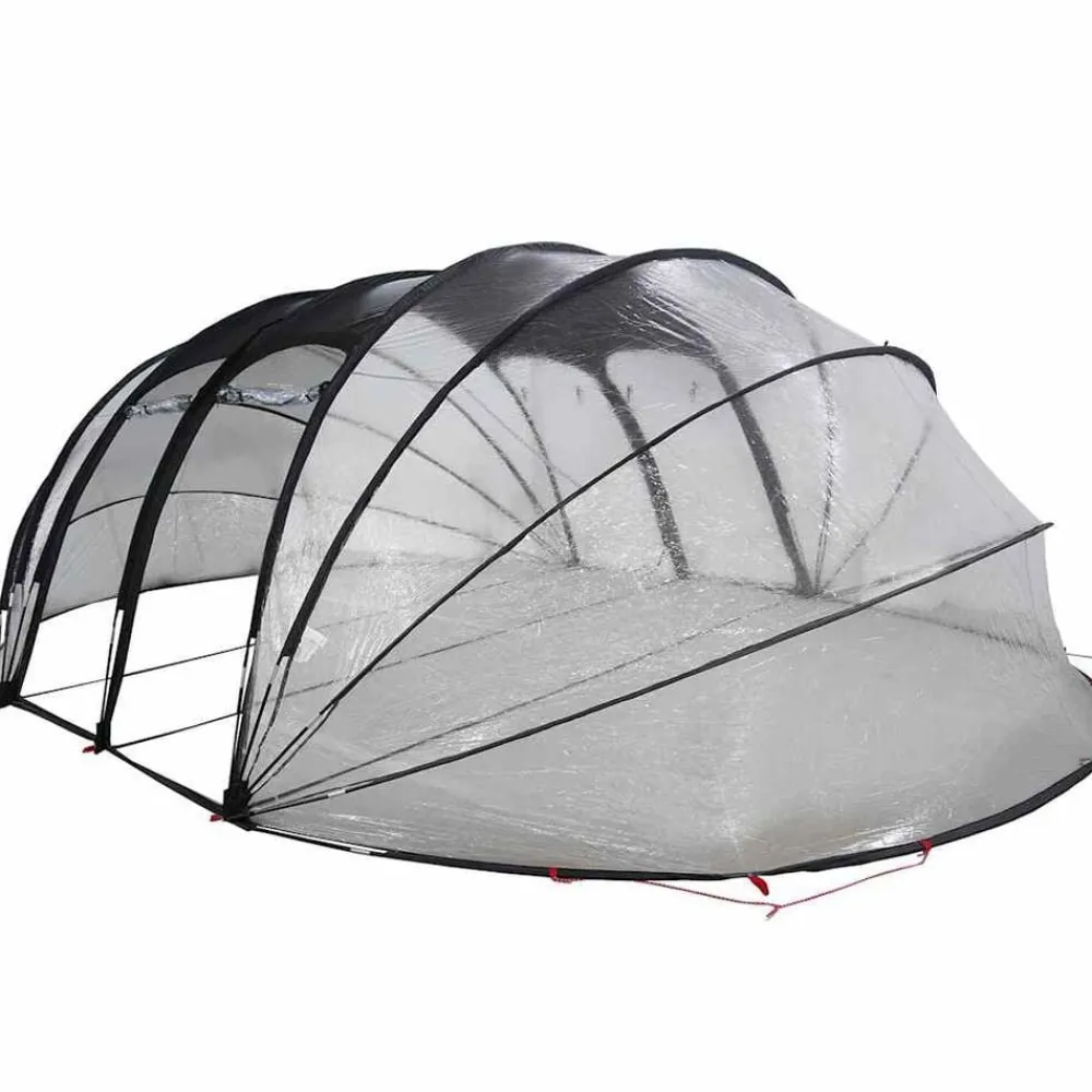 vidaXL Tienda de piscina tipo cúpula 538 x 440 x 204 cm Transparente Online
